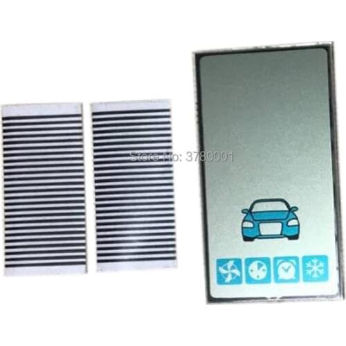 50 PCS/lot A93 GSM lcd display Flexible Cable for russian starline A93 lcd remote control keychain two way Car alarm system