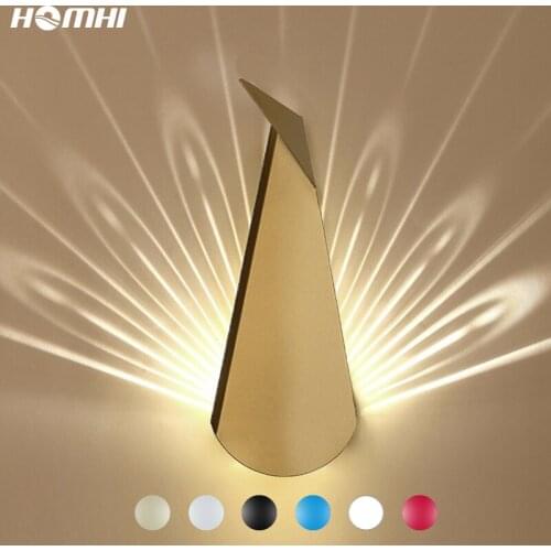 Golden Peacock Led Wall Light Nordic Wall Sconces Lighting Niches for Decoration Trap Verlichting Room Lights Decor Animal Bird