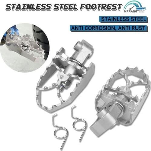 For BMW R1250GS R1200GS Adv Lc R1250 R1200 GS R1150GS 2013-2021 Stainless Steel Foot Pegs ADVENTURE FootRest Footpegs Foot rest