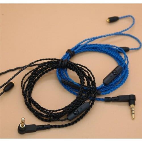 Replacement Upgrade Audio Cord Cable with Mic for Shure SE 215 425 535 846 Special Edition (SE535LTD) Logitech UE900 Headphone