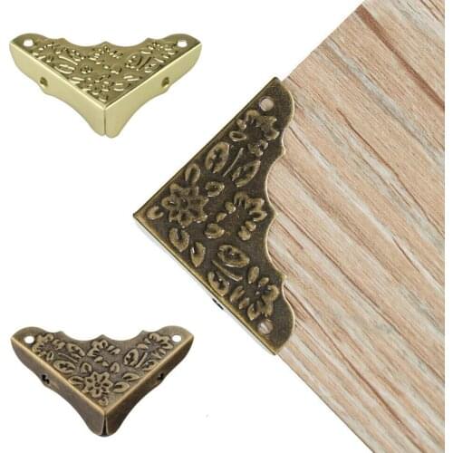 Luggage Case Box Corners Brackets Decorative Corner Decorative Triangle Rattan Carved Accessories For Furniture Furniture K5C9