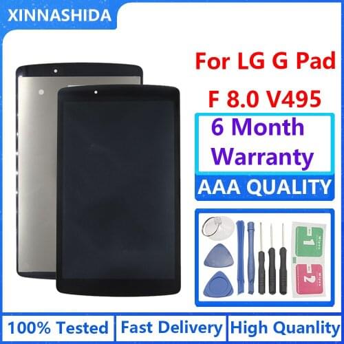 For LG G Pad F 8.0 V498 V495 V496 V497 LCD Display Touch Screen Digitizer Assembly