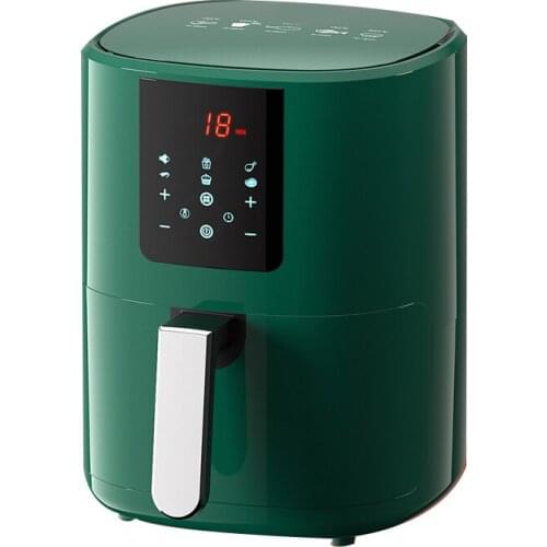 1350W Portable Air Fryer 5L Capacity Non-Visible Fryer Household Opaque And Invisible Fryer Led Touch Screen Panel Air Fryer