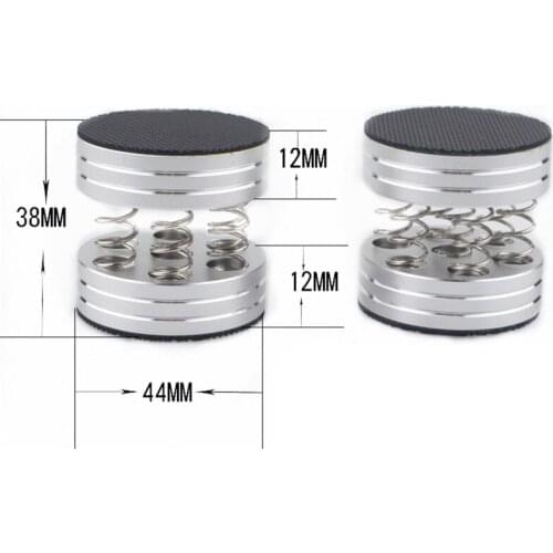 4Pcs shock spikes spring damping pad HIFI Stand Feet speaker spike Audiophile CD- amplifier foot pad Drop Shipping