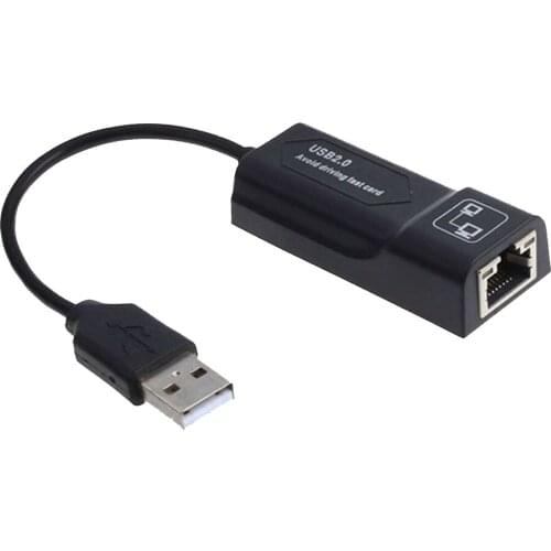 USB 2.0 USB Rj45 Lan Ethernet Adapter Network Card to RJ45 Lan Ethernet Adapter for Windows 10 Macbook Xiaomi 10/100 Mbps