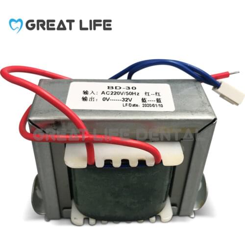 BD-30 220v to 32v Micromotor Parts Accessories Dental Power Transformer Fit for Strong 90/204 Micromotor