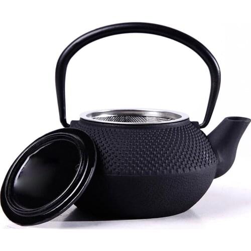 50ml/300ml Tea Pot Mini Cast Iron Kettle Teapot Tea Set Chinese Tea Set Strainer Tea Pots