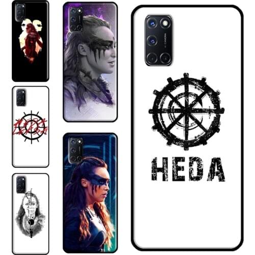 Heda Lexa The 100 TV Case For OPPO A9 A5 A53 A31 2020 A52 A72 A15 A83 A91 A93 A5S Find X3 Pro Reno 2 Z Funda