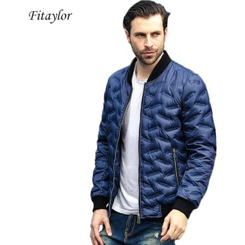 Fitaylor Men's Warm Down Jackets