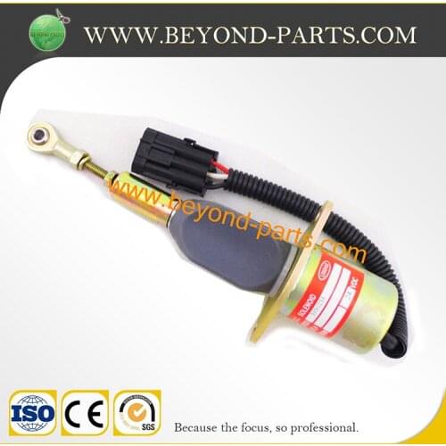 DHL free shpping pc300-6 pc300-7 engine stop solenoid shut off valve 3930234 6743-81-9140