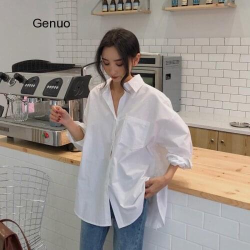 Genuo Women's Big Shirts