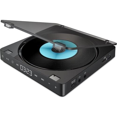 Compact Sports Portable CD Player Touch Button Rechargable Disc Player Reproductor CD Double Headphones CD Walkman