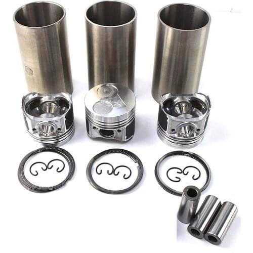 Liner Kit With Piston 7000376 Ring 6670395 For Bobcat 316 319 320 321 322 323 324 418 453F 463 MT50 MT52