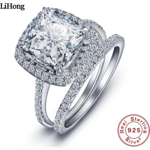 Кольца с кристаллами LiHong China At AliExpress