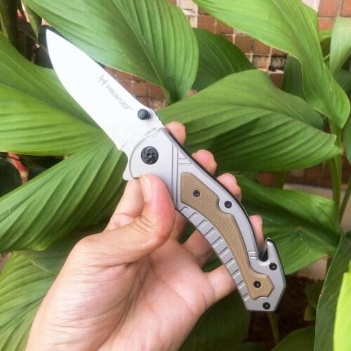 G10 Multi-function Folding Tactical Survival Knives Hunting Camping Blade Multi High Hardness Military Survival Knife Pocket