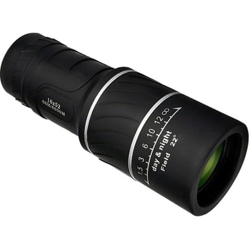 Portable 16x52 High Over Binoculars Telescope Monocular 66 / 8000M Plastic monoculars Binoculars Outdoor Sports telescope mirror