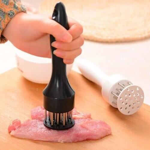 Steak Pork Chop Meat Tenderizer Needle Meat Hammer Stainless Steel Tenderizer Kitchen Gadgets Kitchen Accessories