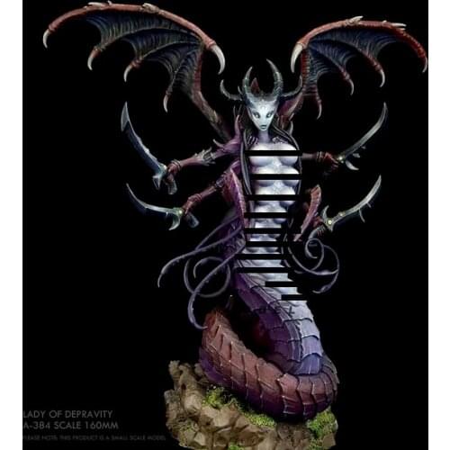 160mm Resin model kits figure colorless and self-assembled A-384