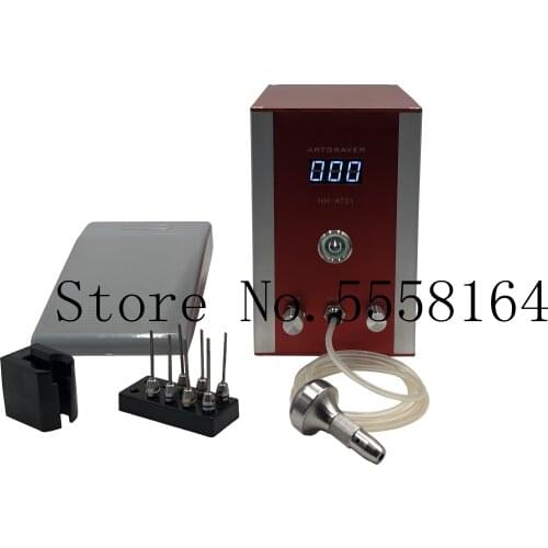New type HH-AT01 No Need Air Compressor Artgraver Engraving Machine High Speed Graver Grinding Machine
