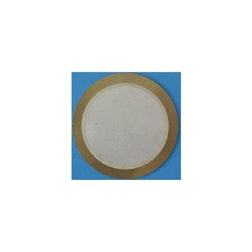 Parallel Circular Double Crystal Piezoelectric Generator Ceramic Plate Diameter 40mm,Substrate Diameter 50mm