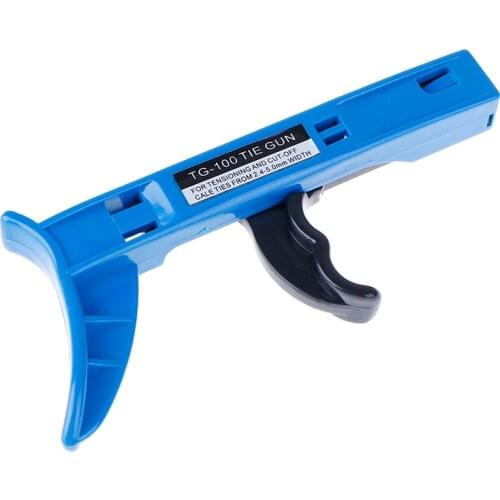 Cable Tie Gun Hand Tools Fastening And Cutting Tool TG-100 Automatic Tensioning For Nylon Tightening The Clamp When Trimming