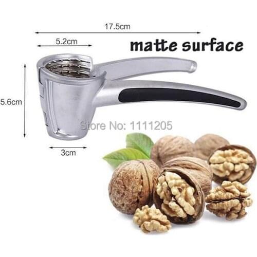 Nutcracker zinc alloy quick walnut craker shell nut opener cascanueces notenkraker Almond Pecan Hazelnut Hand sheller grinder