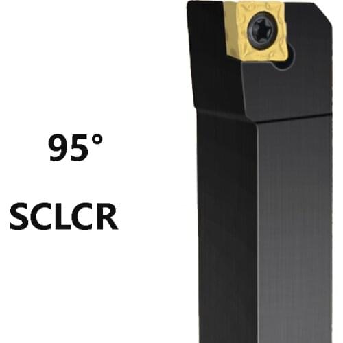 BEYOND 95° SCLCR SCLCL SCLCR1212H09 SCLCR1616H09 External Lathe Tool Holder CNC Carbide Inserts CCMT06/09/12 Turning Cutter