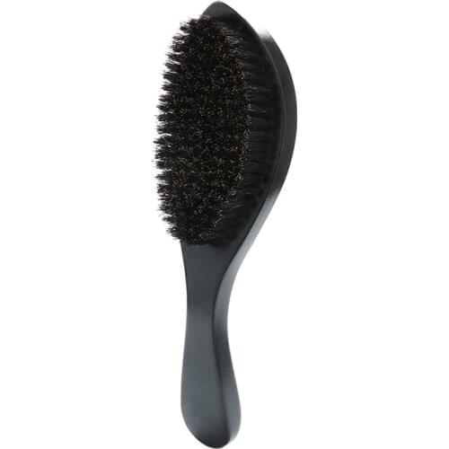 Magic Wave Brush Curved Wave Brush Soft and Wild Boar