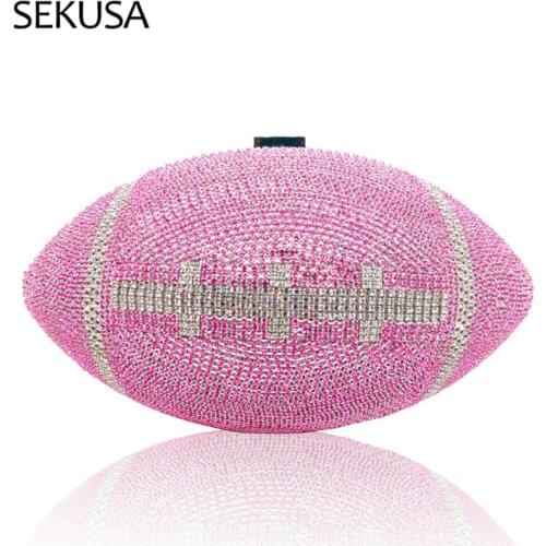 Round purses and handbags luxury designer Evening bag clutch purse Dinner bag chain diamond shoulder bag for women high quality