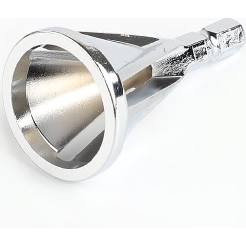 1pc Stainless Black Steel Deburring External Chamfer Tool High Strength Hardness Drill Bit Remove Burr