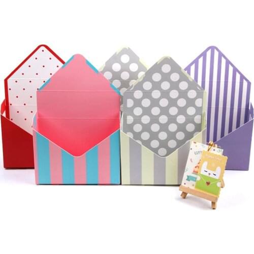 1pc Romantic Envelope Stripe Food case Flower Bouquet Paper Packing Box Holder Florist Gift Fridge Organizer Kitchen Storage Bag