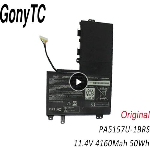 GONYTC PA5157U-1BRS Laptop battery For Toshiba Satellite P000577250 M50T M40-A U940 U40t U40t-A E45t E55 E55t U50t 11.4V 50WH