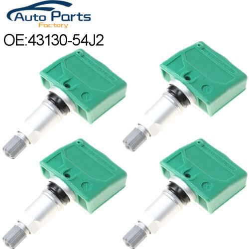 4 PCS New High Quality Tire Pressure Monitor Sensors For Suzuki 43130-54J2 4313054J2 315MHz TPMS Sensor