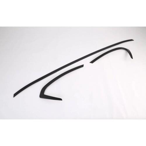 For Hyundai Sonata DN8 2020 2021 Car Front Bottom Bumpers Lips Cover Trim Strips Car Styling Garnish Strips Exterior Refit Kit