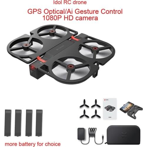 Youpin iDol FPV RC Drone GPS Foldable Drone Camera HD 1080P /AI Gesture Control /Follow Mode /Optical Flow Altitude Hold