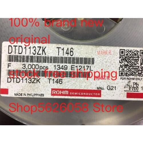 DTD113ZKT146 SOT23 100% new original freeshipping 50PCS/LOT STOCK