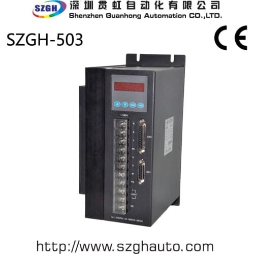 Economical Big Power 3 Phase 380V AC Servo Motor Driver 3.8kw to 5.5kw for cnc lathe and milling machine