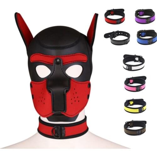 Erotic Puppy Collar Neck Harness For Bdsm Bondage Master Servant Role Play Couples SM Games,Sexy Girls Cosplay Accessories