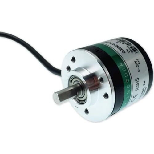 Incremental rotary encoder GTS06-OC-RA1000B-2MB two-phase 5-24V 1000 pulse line