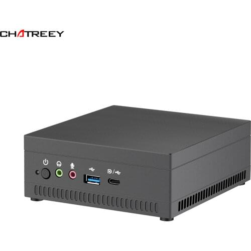 Chatreey AN1 mini pc AMD Ryzen 3 2200U Ryzen 7 3550H win10 with Vega 8 Graphic 4K UHD DP HDMI desktop gaming computer Nvme ssd