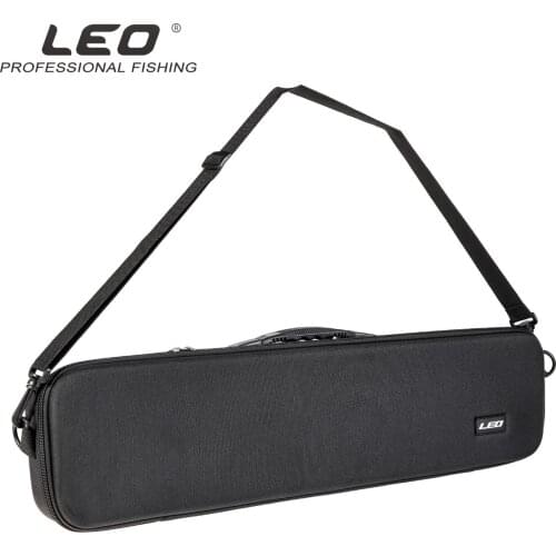 Multi-purpose Fishing Bag Stand Fish Rod Reel Tool Tackle Portable Storage Bag Oxford Cloth Hard Shell Tool Fish Gear Organizer