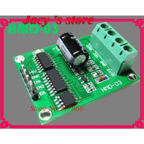 High power DC motor drive module H bridge 55A over current protection to provide C51 program intelligent car , module ,TT