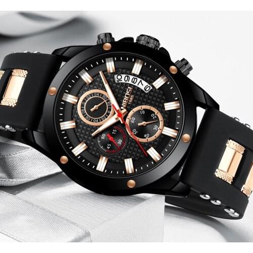 NIBOSI Relogio clocks men fashion watches top luxury brand mens quartz wrist watch dress casual waterproof wristwatches gift