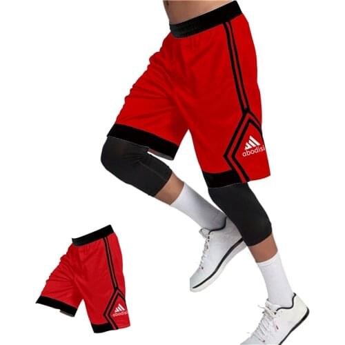New mens shorts compression breathable basketball football fitness sports running jogging quick-drying shorts