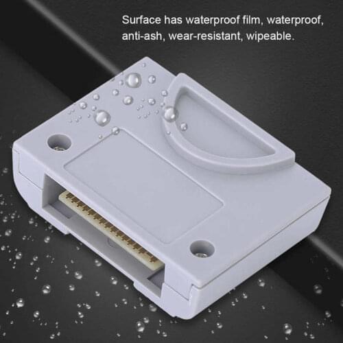 For N64 Replacement Memory Card for Nintendo N64 Game Console Controller
