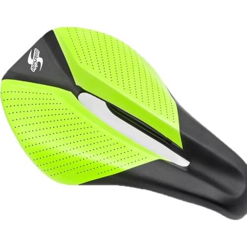 Bicycle Saddle Road BikeTriathlon TT Seat Comfort Racing Cycling Saddle Mountain Bike PU Breathable Soft Seat Cushion