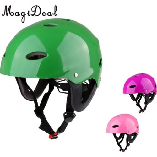 MagiDeal Performance Deluxe Safety Helmet Kayak Canoe Surfing Jet Ski Skate Scooter Protective Hard Hat for Adult Men Women Kids