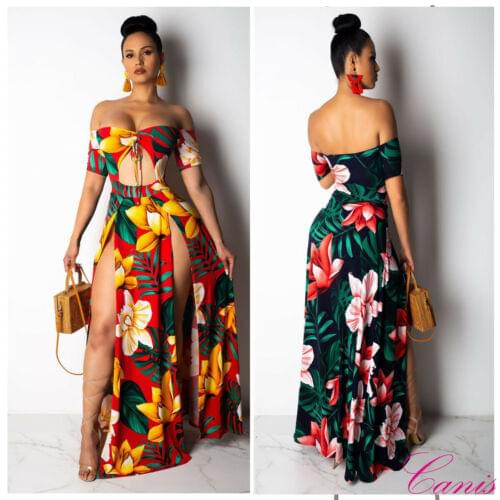 Women Summer Casual Sleeveless Party Dress Woman Female Beach Split Long Maxi Dresses Vestidos 2019 NEw