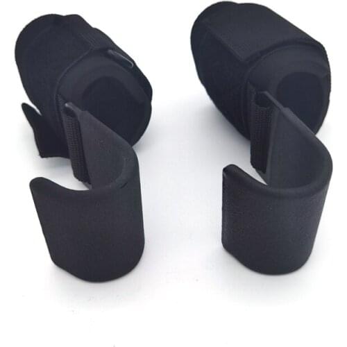 1 Pair Fitness Weight Lifting Hook Gym Fitness Weightlifting Training Grips Straps Wrist Support Weights Power Dumbbell Hook