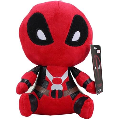20cm Q Version Movie Cartoon Deadpool Plush Toys Kids Toys